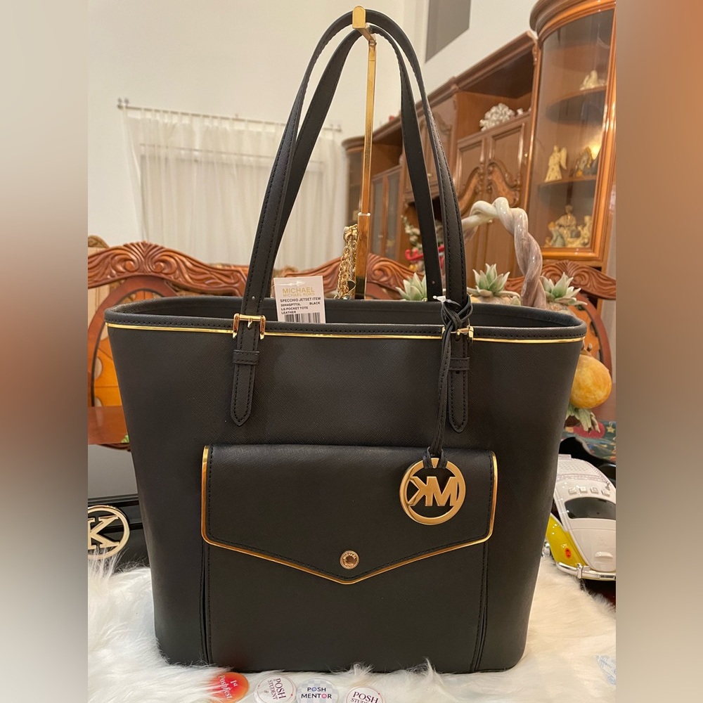 Michael Kors Specchio Jet Set Tote